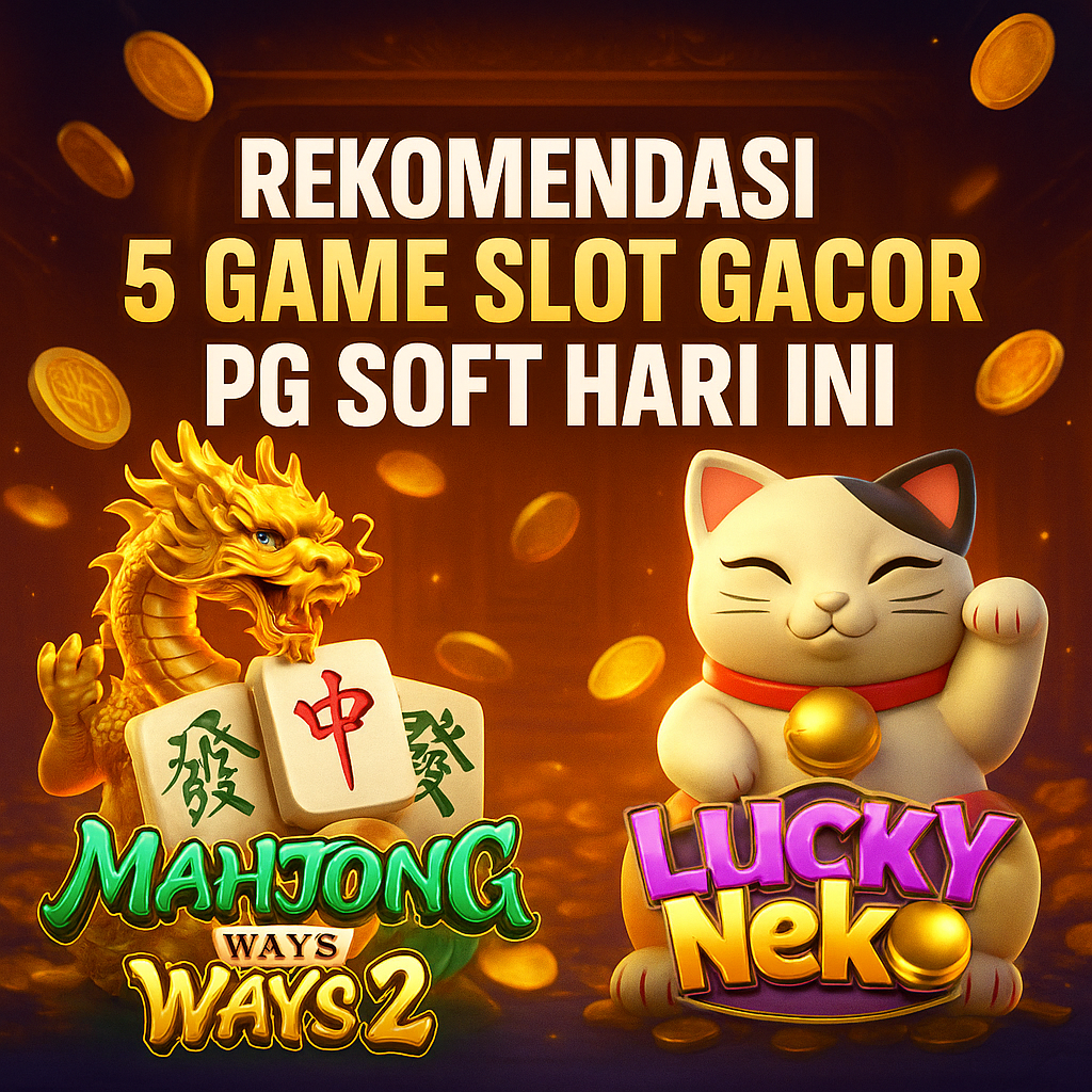 Rekomendasi 5 Game Slot Gacor PG Soft Hari Ini