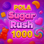 Pola Sugar Rush 1000 terbaru dari Pragmatic Play dengan latar permen warna-warni dan efek neon cerah